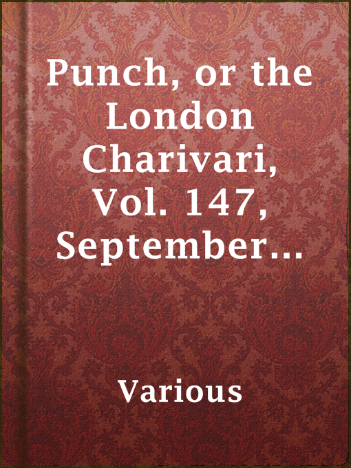 Title details for Punch, or the London Charivari, Vol. 147, September 30, 1914 by Various - Available